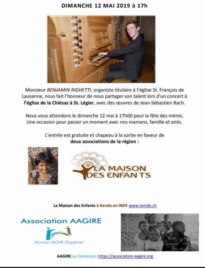 Affiche concert 12 mai 2019