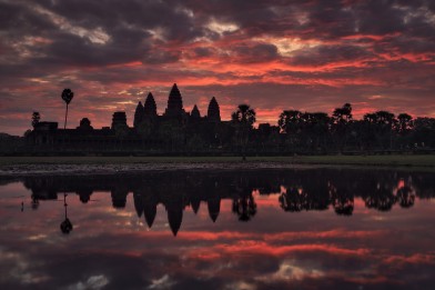 Une matinée spirituelle Angkor Wat Cambodge