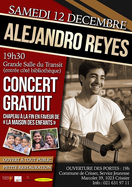 concert Alejandro Reyes petit